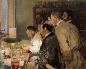 Una investigación. Joaquín Sorolla. 1897